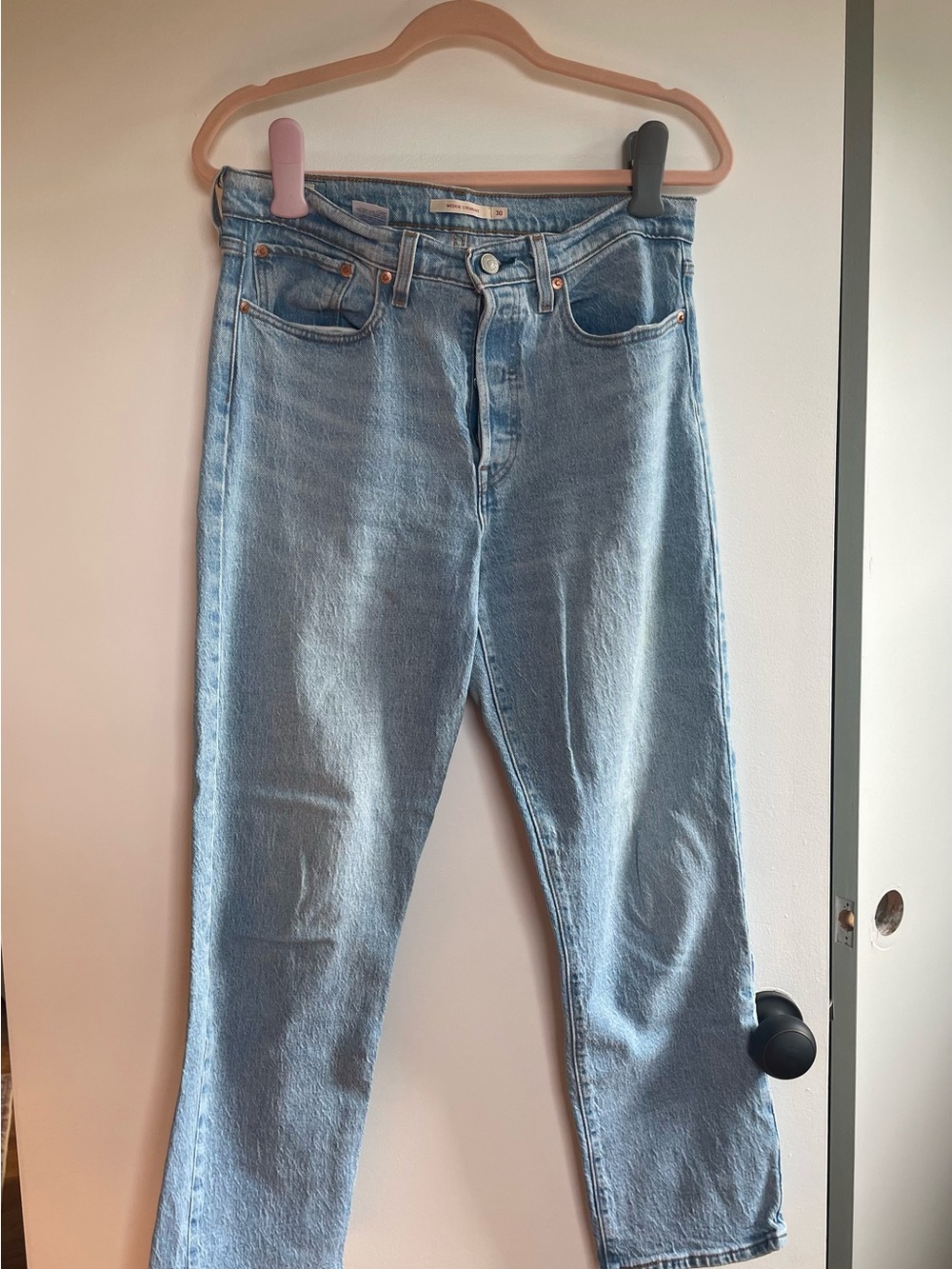 Levi's Light Blue Slim Straight Jeans